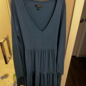 Wild fable knit swing dress. Very flattering— super cute for all seasons.